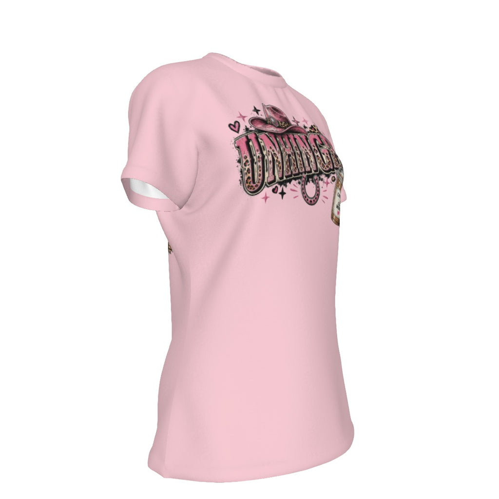 Unhinged™ "If Swearing Burned Calories" Women's Cotton Graphic Tee