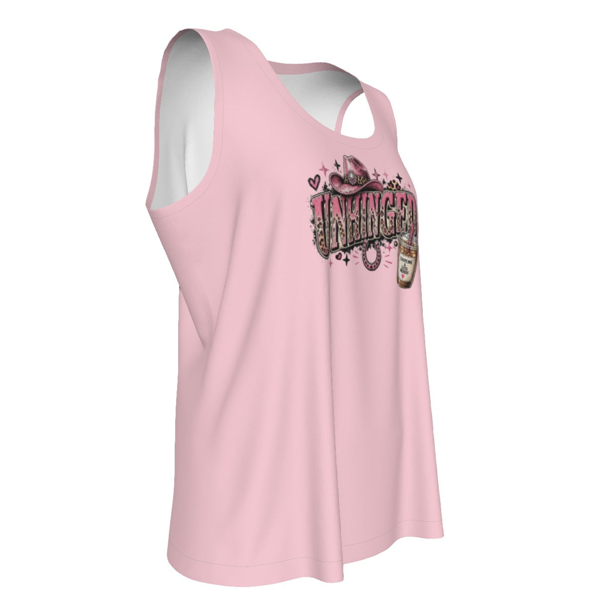 Unhinged™ "If Swearing Burned Calories" Cowgirl Tank Top