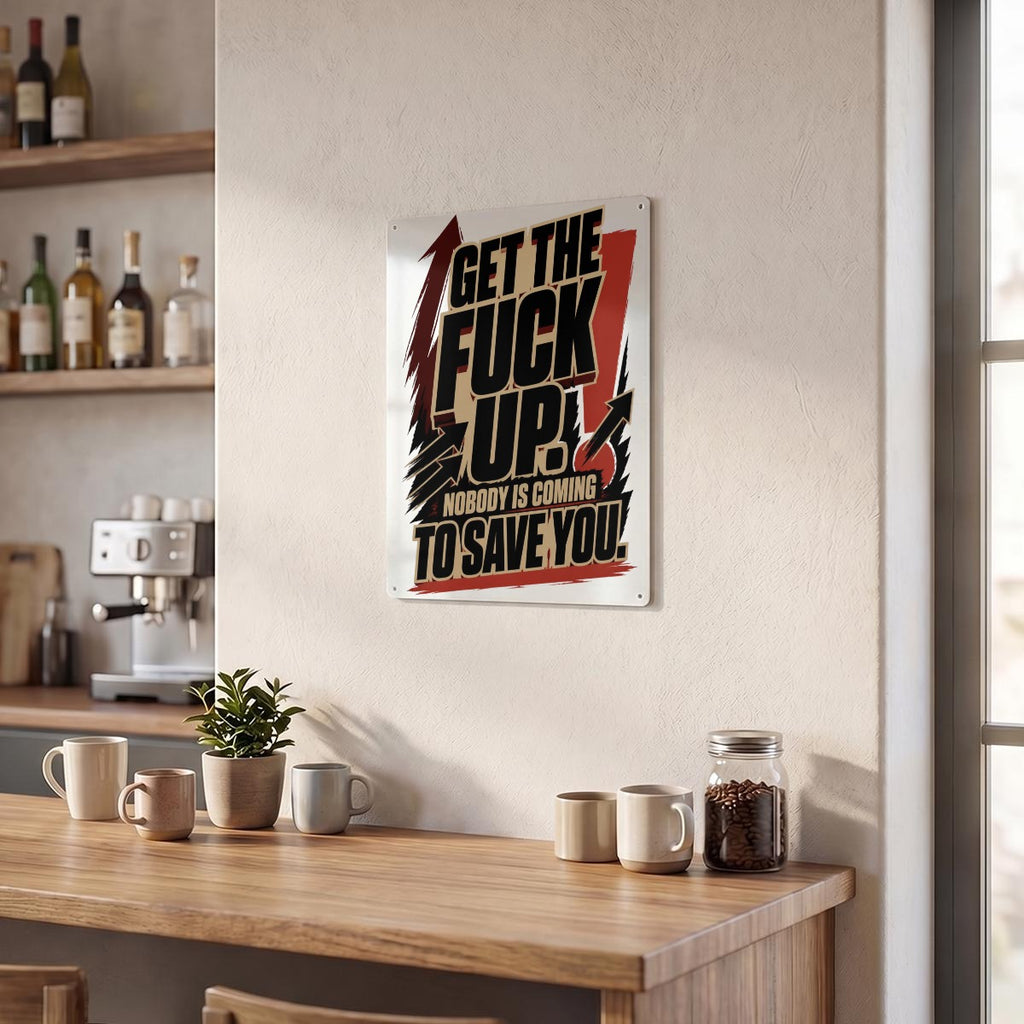 Thickend Rectangular Iron Wall Painting Printed in Canada