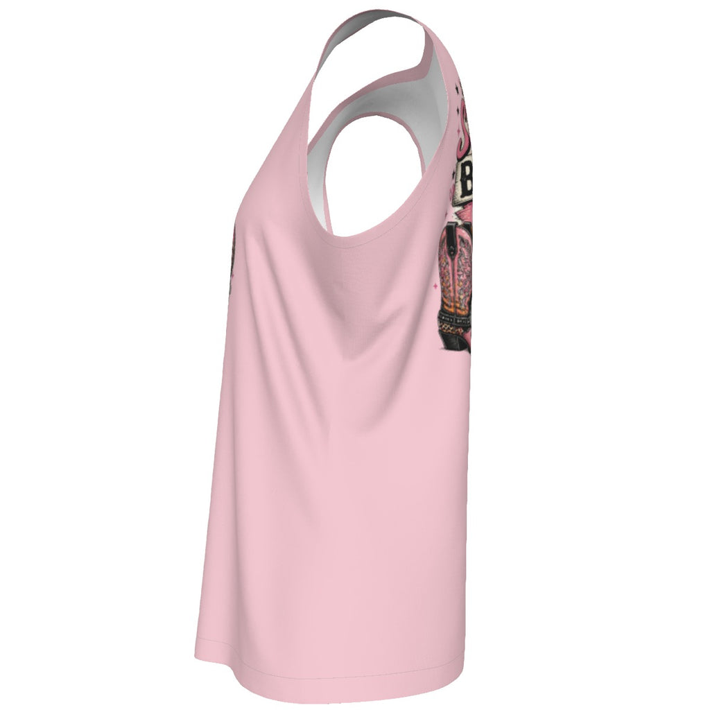 Unhinged™ "If Swearing Burned Calories" Cowgirl Tank Top