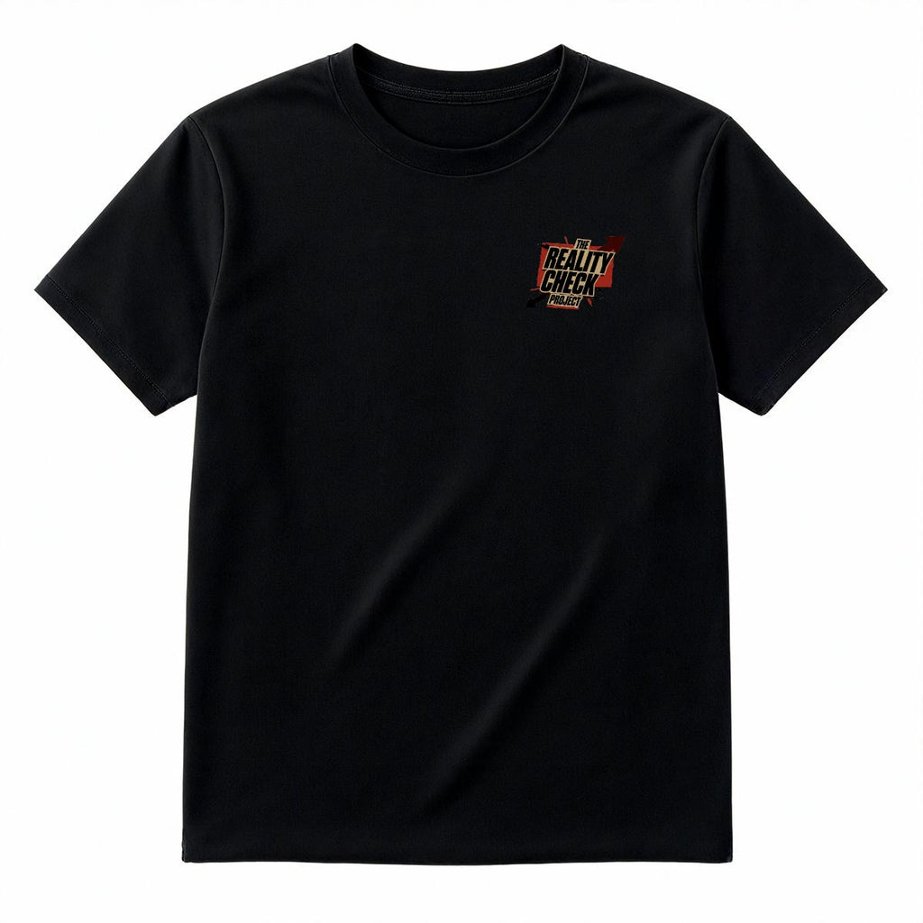 Get the Fuck Up. Nobody Is Coming to Save You. – Motivational Graphic T-Shirt | Reality Check Projec