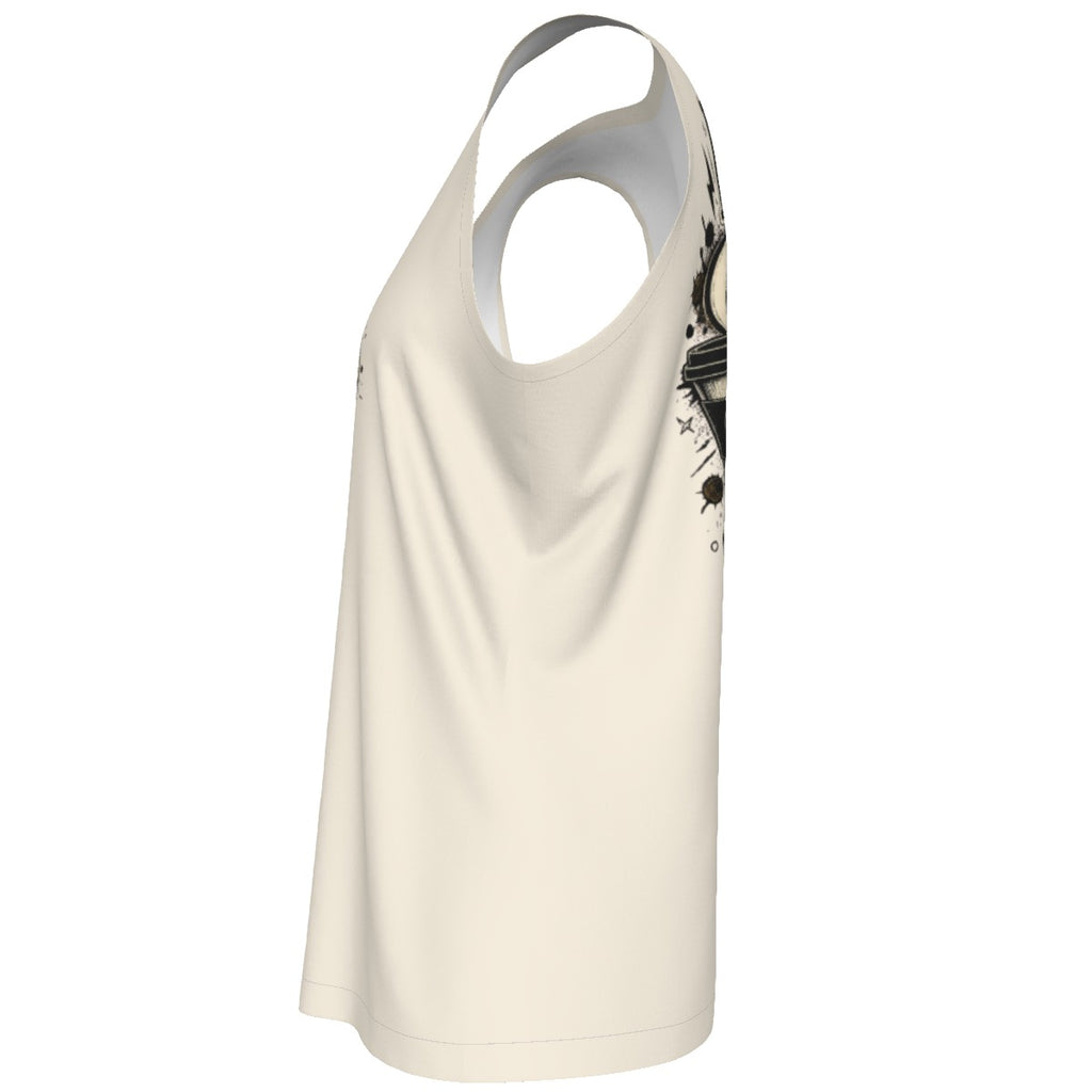 Unhinged™ "Running on Caffeine and Bad Decisions" Women's Tank Top