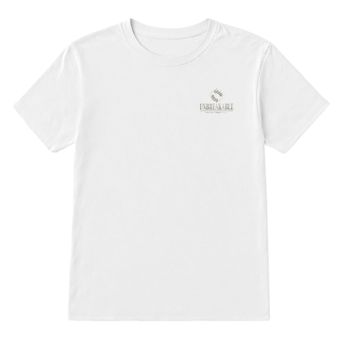 Protect Your Peace T-Shirt – Minimalist Double-Sided Motivational Graphic Tee