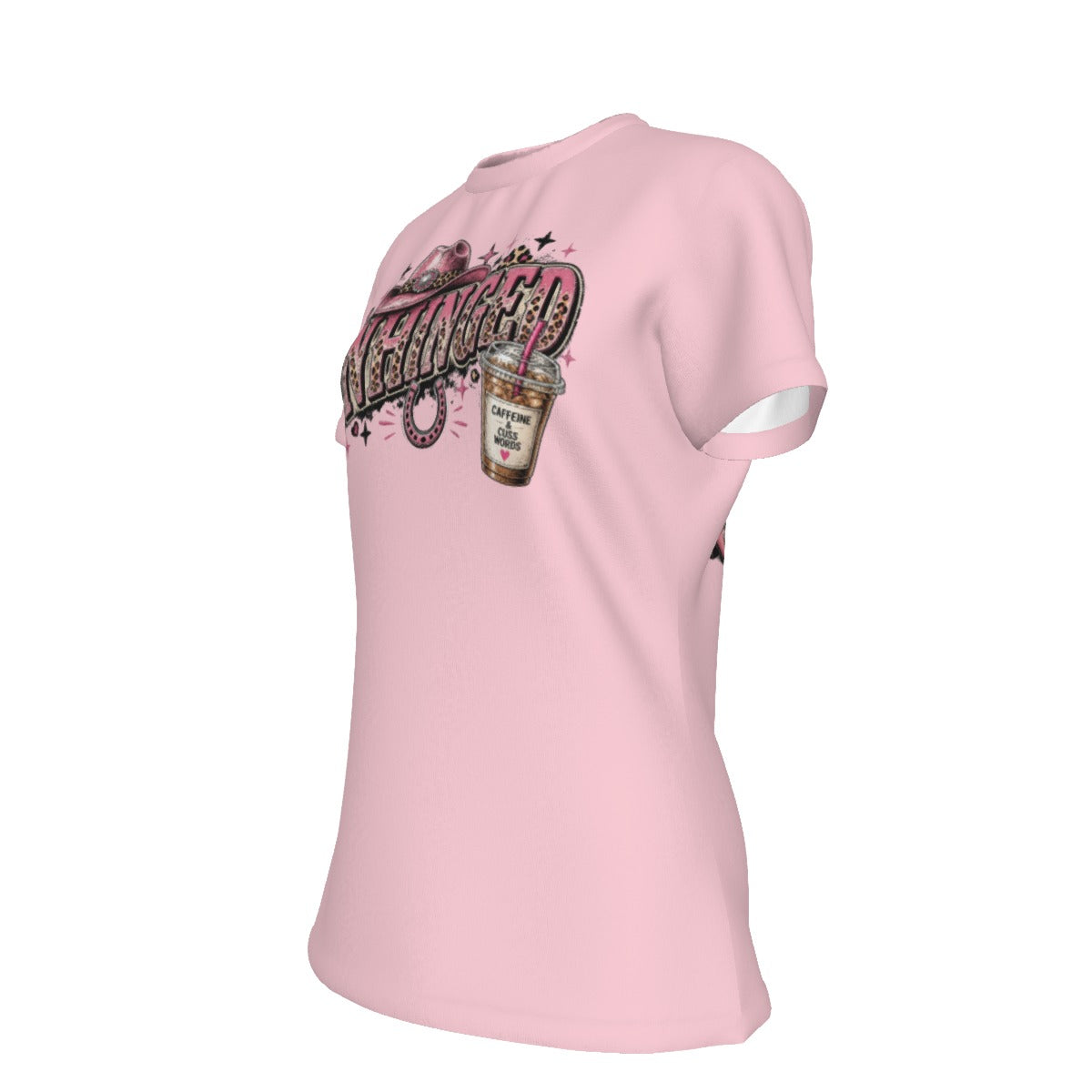 Unhinged™ "If Swearing Burned Calories" Women's Cotton Graphic Tee