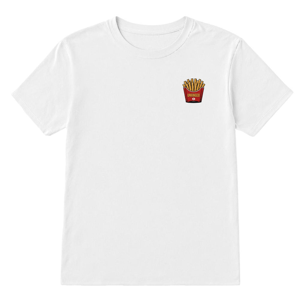 Exercise? I Thought You Said Extra Fries T-Shirt – Funny Double-Sided Food Lover Graphic Tee