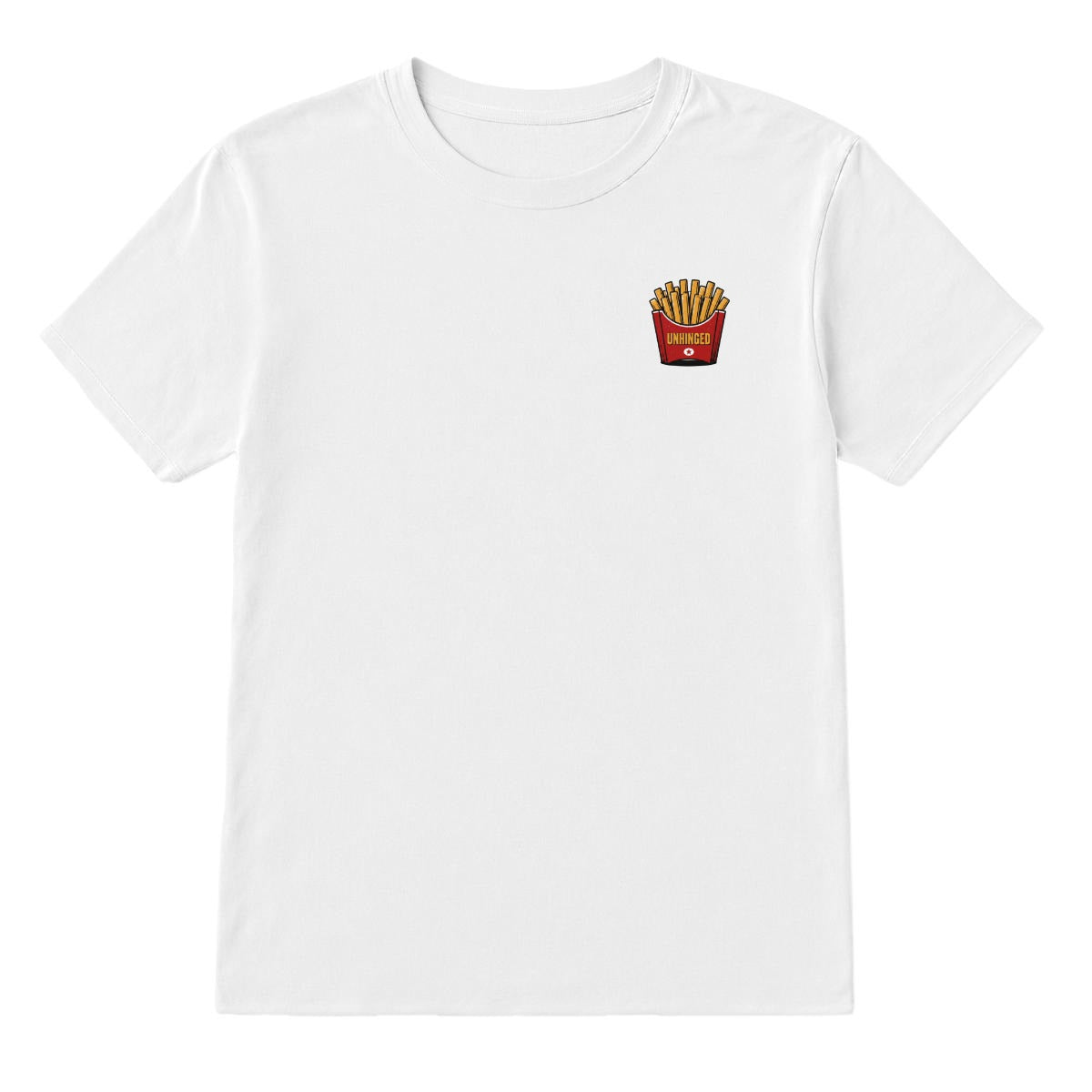 Exercise? I Thought You Said Extra Fries T-Shirt – Funny Double-Sided Food Lover Graphic Tee