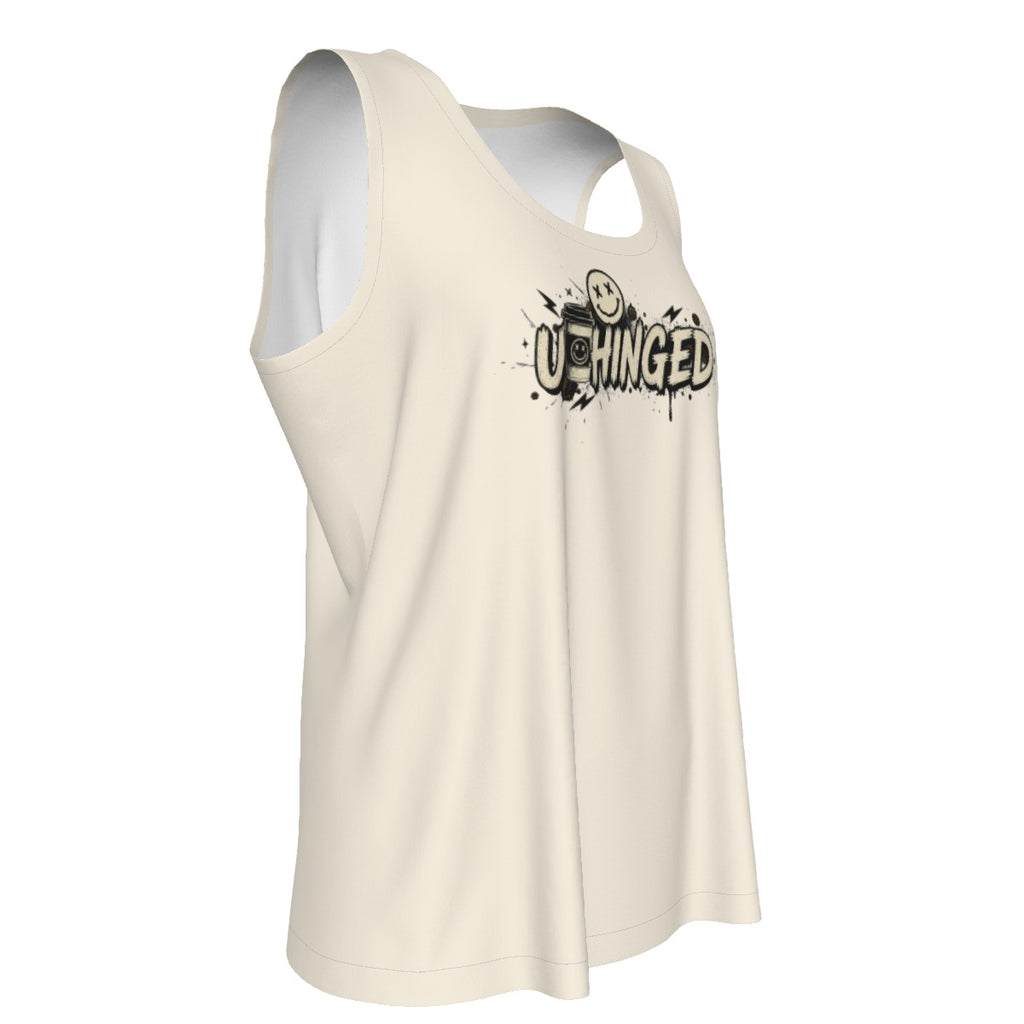 Unhinged™ "Running on Caffeine and Bad Decisions" Women's Tank Top