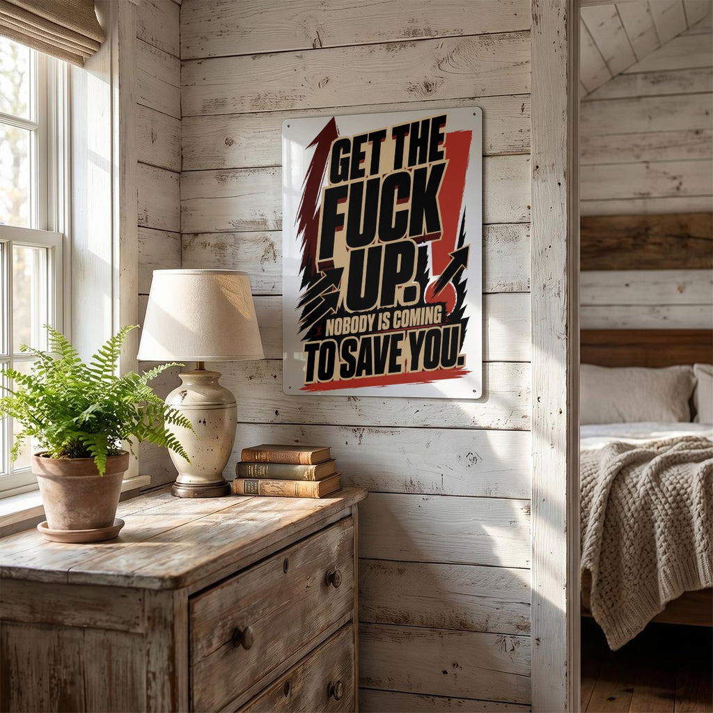 Thickend Rectangular Iron Wall Painting Printed in Canada