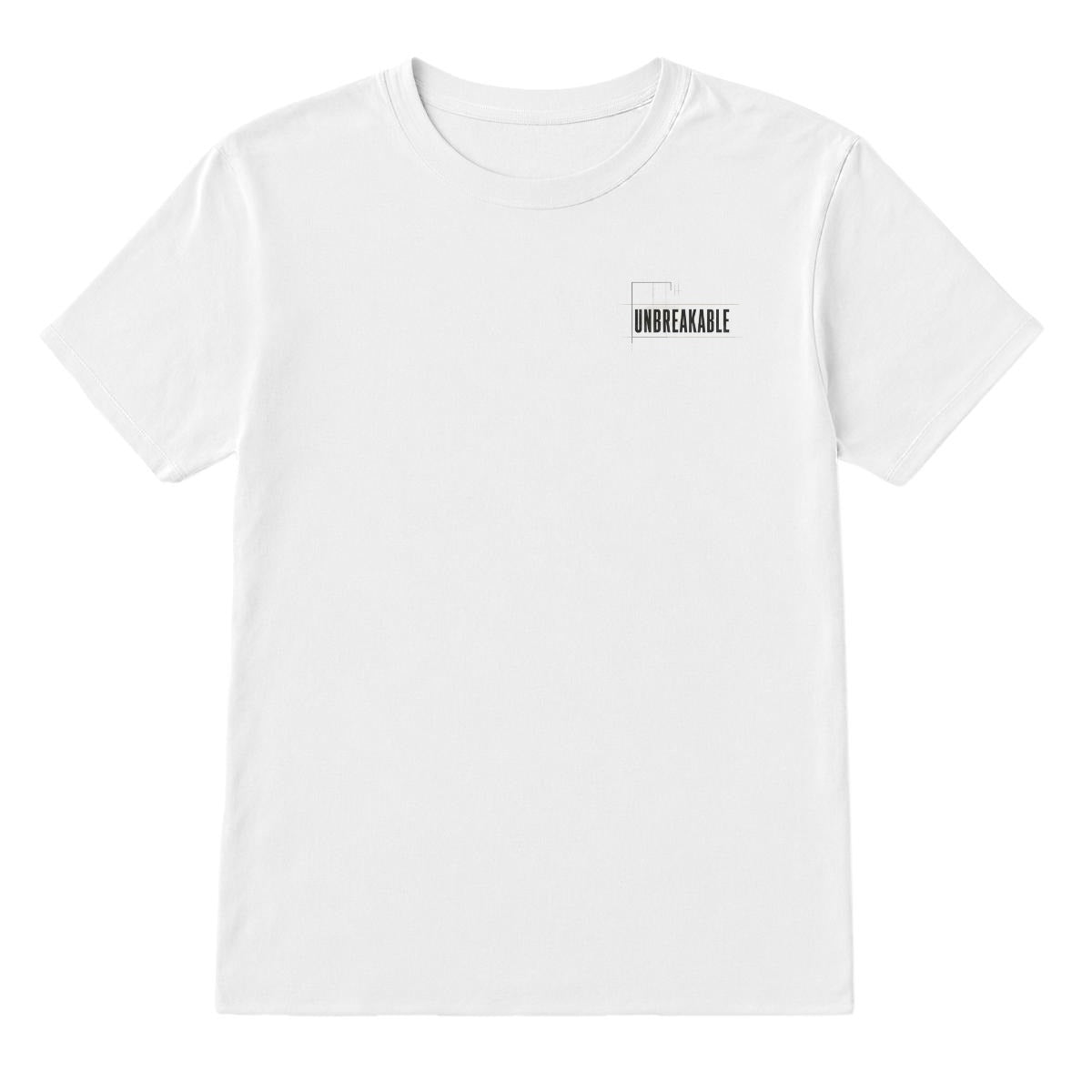 Character Beats Reputation T-Shirt – Minimalist Double-Sided Motivational Graphic Tee